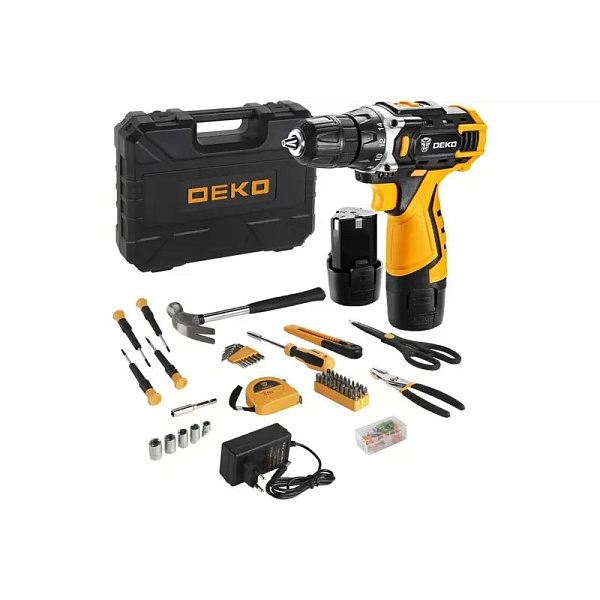 Аккумуляторная дрель-шуруповерт DEKO DKCD12FU-Li 