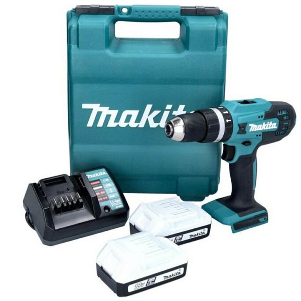 Дрель-Шуруповёрт Makita DF488DWE